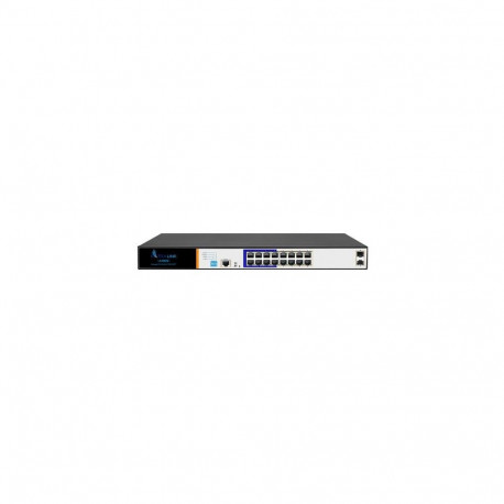 Extralink PoE Switch ARES 16x Gigabit PoE/PoE+, 2x SFP, 1x Console, 150W, Managed