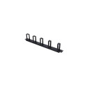 Extralink Cable organizer 1U, black
