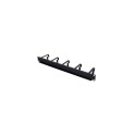 Extralink Cable organizer 1U, black