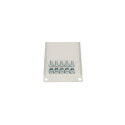 Extralink Front Blank Panel 2U 19" Gray