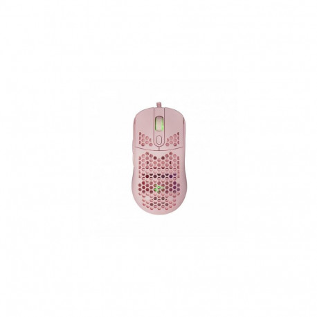 White Shark Galahad Pink mouse Gaming Ambidextrous USB Type-A Optical 7200 DPI