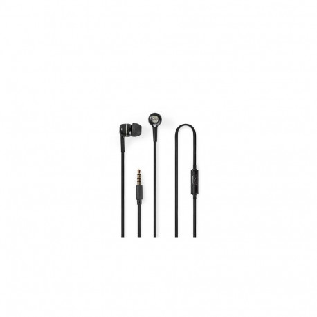 Nedis HPWD2020BK headphones/headset Black, Silver