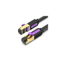 Vention Flat Cat.7 Patch Cable 10M Black