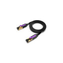 Vention Flat Cat.7 Patch Cable 10M Black