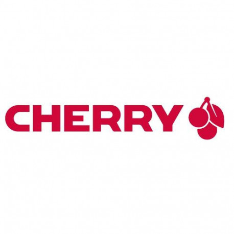 CHERRY Gentix Desktop keyboard Mouse included Office RF Wireless AZERTY Belgian Black