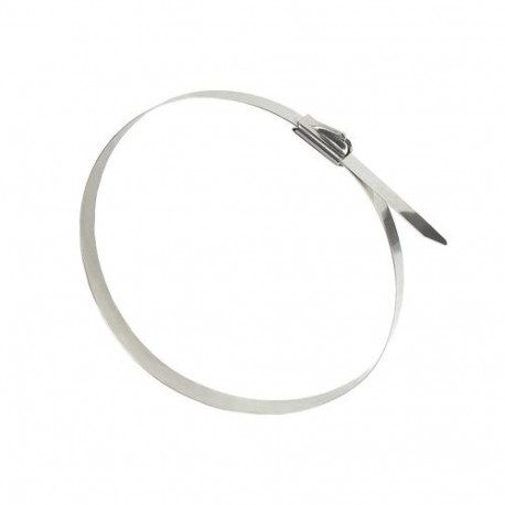 Alcasa KAB-E15X79 cable tie Stainless steel Black 20 pc(s)