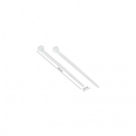 Alcasa KAB-15T36 cable tie Parallel entry cable tie Nylon Transparent 100 pc(s)