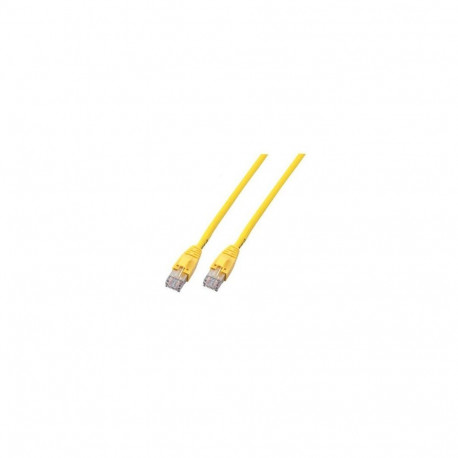 EFB Elektronik 2m Cat6 Patch networking cable Yellow U/UTP (UTP)