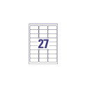 Avery J4721-25 printer label Transparent