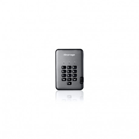 iStorage diskAshur PRO² HDD 4TB | Secure Portable Hard Drive |FIPS 140-2 Level 2, NCSC CPA, NLNCSA B