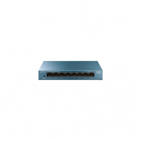 TP-Link LS108G network switch Unmanaged Gigabit Ethernet (10/100/1000) Blue