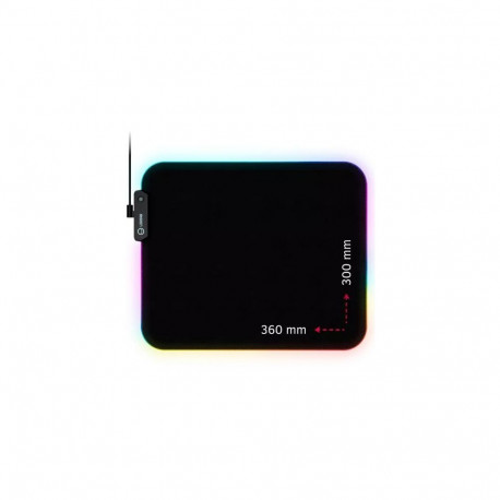 Lorgar Steller 913 Gaming mouse pad Black
