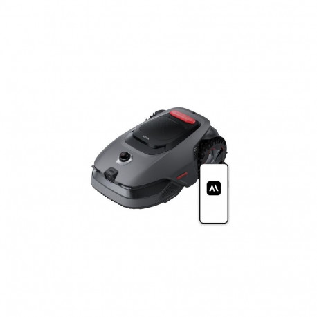 MOVA LiDAX Ultra 1000 Robotic lawn mower Battery Black, Red