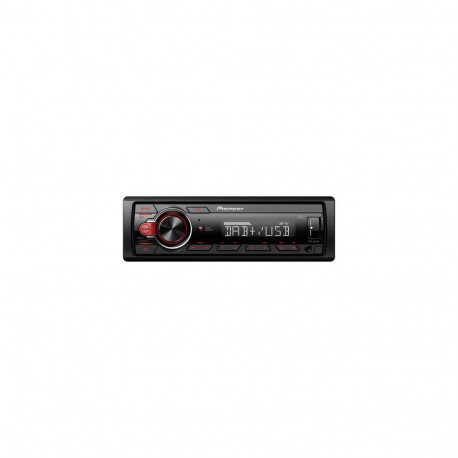 Pioneer MVH-130DAB car media receiver Black, Red 200 W
