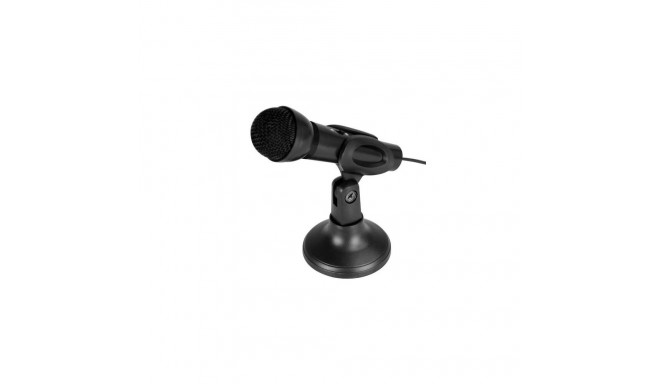 Media-Tech MT393 microphone Black Interview microphone