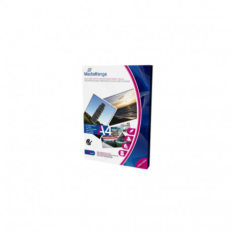 MediaRange MRINK112 photo paper A4 White Matte