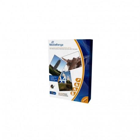 MediaRange MRINK103 photo paper A4 White High-gloss