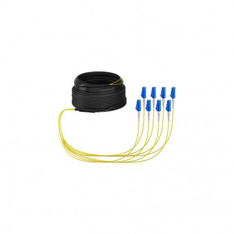 EFB Elektronik O8322S10OS2 InfiniBand/fibre optic cable 10 m 8x LC U-DQ(ZN) BH Black, Blue, Yellow