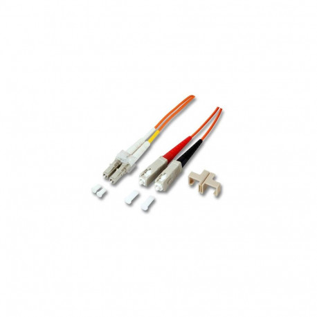 EFB Elektronik LC/SC 50/125µ 1m InfiniBand/fibre optic cable Beige, Black, Orange, Red