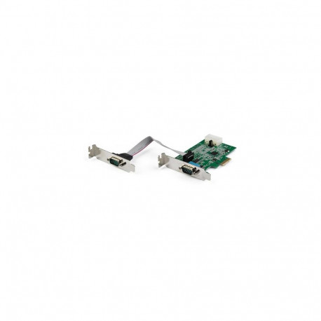 StarTech.com 2-port PCI Express RS232 Serial Adapter Card - PCIe RS232 Serial Host Controller Card -