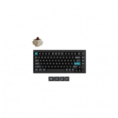 Keychron Q1 Ultra 8K keyboard Gaming USB + RF Wireless + Bluetooth Black