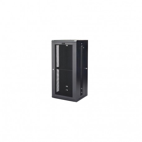 StarTech.com 4-Post 26U Wall Mount Network Cabinet with 1U Shelf, 19" Hinged Wall-Mounted Serve