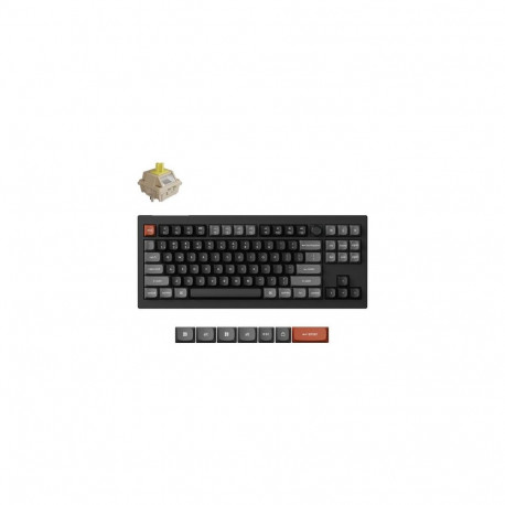 Keychron V3 Ultra 8K keyboard Universal Bluetooth QWERTY Black