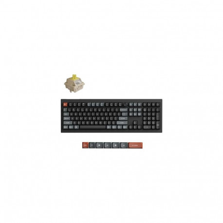 Keychron V6 Ultra 8K keyboard Universal Bluetooth QWERTY Black