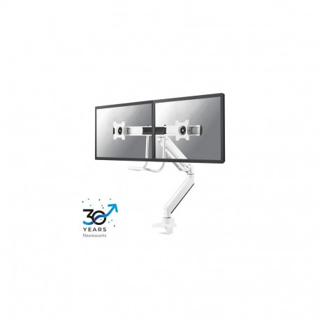 Neomounts NM-D775DXWHITE Monitor arm 10-32" - gas spring - Topfix - 180°-stop