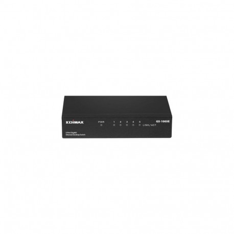 Edimax GS-1005E network switch Unmanaged Gigabit Ethernet (10/100/1000) Black