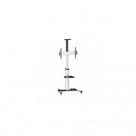 SBOX FS-446 monitor mount / stand 177.8 cm (70") Floor Black, Stainless steel