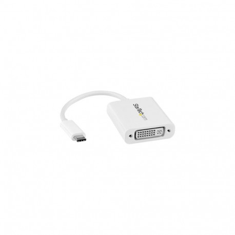 StarTech.com USB-C to DVI Adapter - White