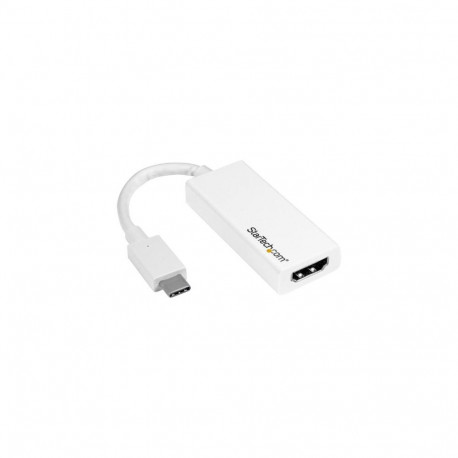 StarTech.com USB-C to HDMI Adapter - White - 4K 60Hz