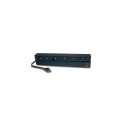 APC Rack PDU, Basic, 1U, 20A, 120V power distribution unit (PDU) Black