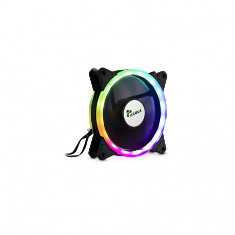 Inter-Tech RS-041 RGB Computer case Fan 12 cm Black