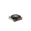 Dynatron R-18 Processor Cooler 8 cm Black, Silver