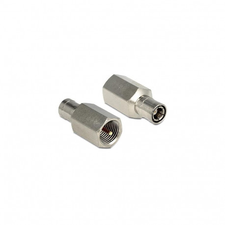 DeLOCK 88805 cable gender changer FME SMB Brass