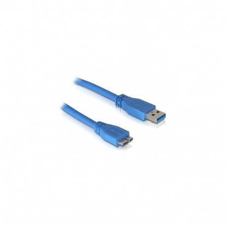 DeLOCK Micro USB 3.0 - 1M USB cable USB A Blue