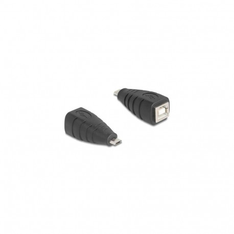 DeLOCK 67201 cable gender changer USB Type Micro-B USB Type-B Black
