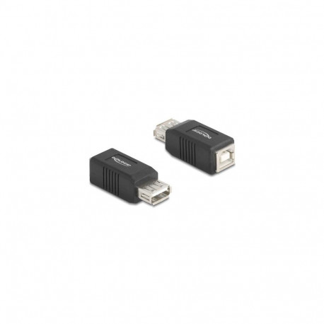 DeLOCK 67203 cable gender changer USB Type-A USB Type-B Black