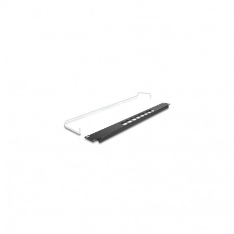 DeLOCK 19″ D-Type Patch Panel with strain relief central 8 port 1U black