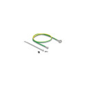 DeLOCK 19″ Keystone Patch Panel 48 port with strain relief 2U angled black