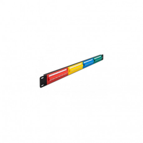 DeLOCK 19″ Patch Panel 24 port Cat.5e 1U coloured