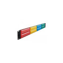 DeLOCK 19″ Patch Panel 48 port Cat.5e 2U coloured