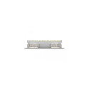DeLOCK 19″ Patch Panel 16 port Cat.6A 1U grey