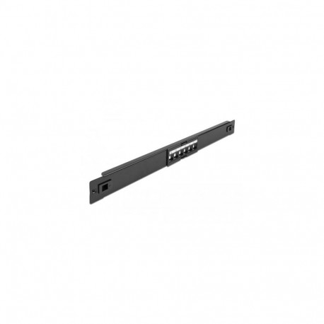 DeLOCK 19″ Keystone Patch Panel 6 Port tool free