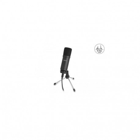 DeLOCK USB Condenser Microphone with Stand 24 Bit / 192 kHz for PC and Laptop