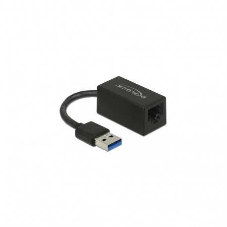 DeLOCK Adapter SuperSpeed USB (USB 3.2 Gen 1) with USB Type-A male > Gigabit LAN 10/100/1000 Mbps