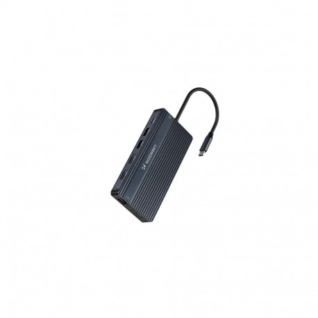 Wozinsky WDS03Y5S Wired USB 3.2 Gen 2 (3.1 Gen 2) Type-C Grey