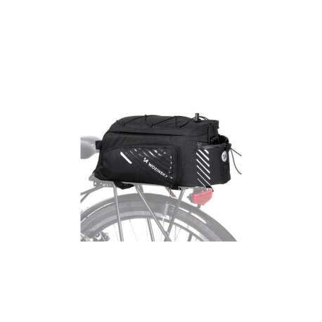 Wozinsky WBB22BK Saddle Bicycle bag 9 L Nylon Black